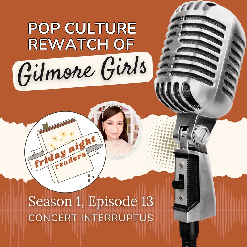 Artwork for podcast Friday Night Readers: Literary Rewatch of Gilmore Girls