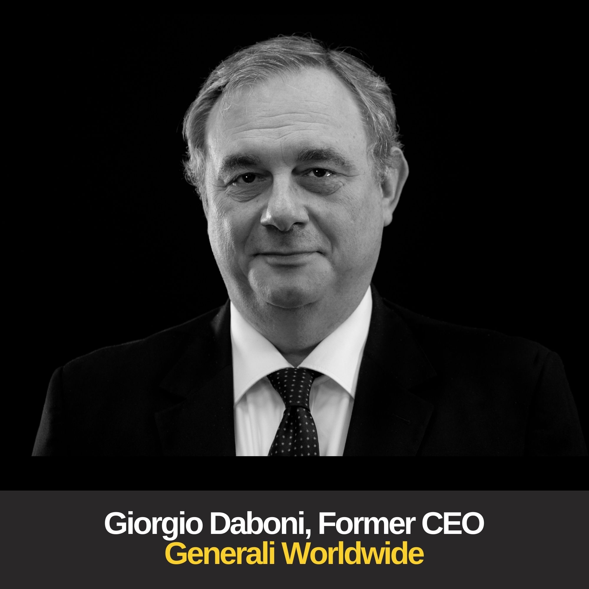 Make sure you work with Passion - with Giorgio Daboni, former CEO of Generali Worldwide