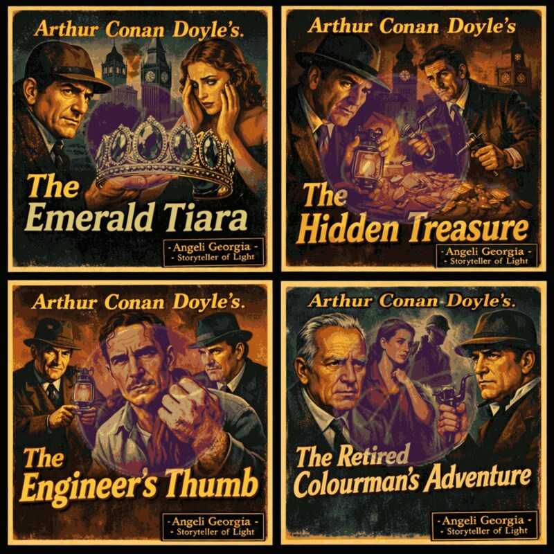 Artwork for podcast Θέατρο με Αγγελή Γεωργία, ραδιοφωνικά θεατρικά έργα
