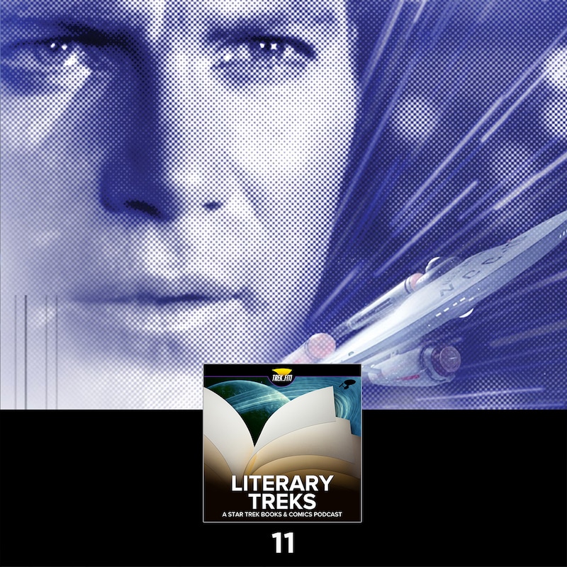 Artwork for podcast Literary Treks: A Star Trek Books and Comics Podcast