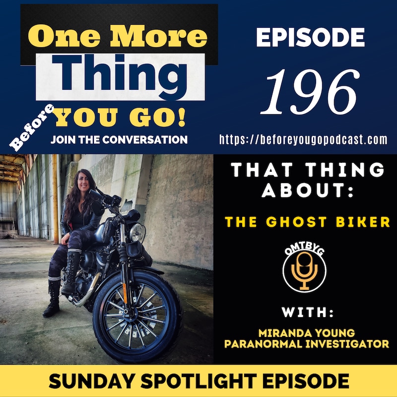 Artwork for podcast One More Thing Before You Go