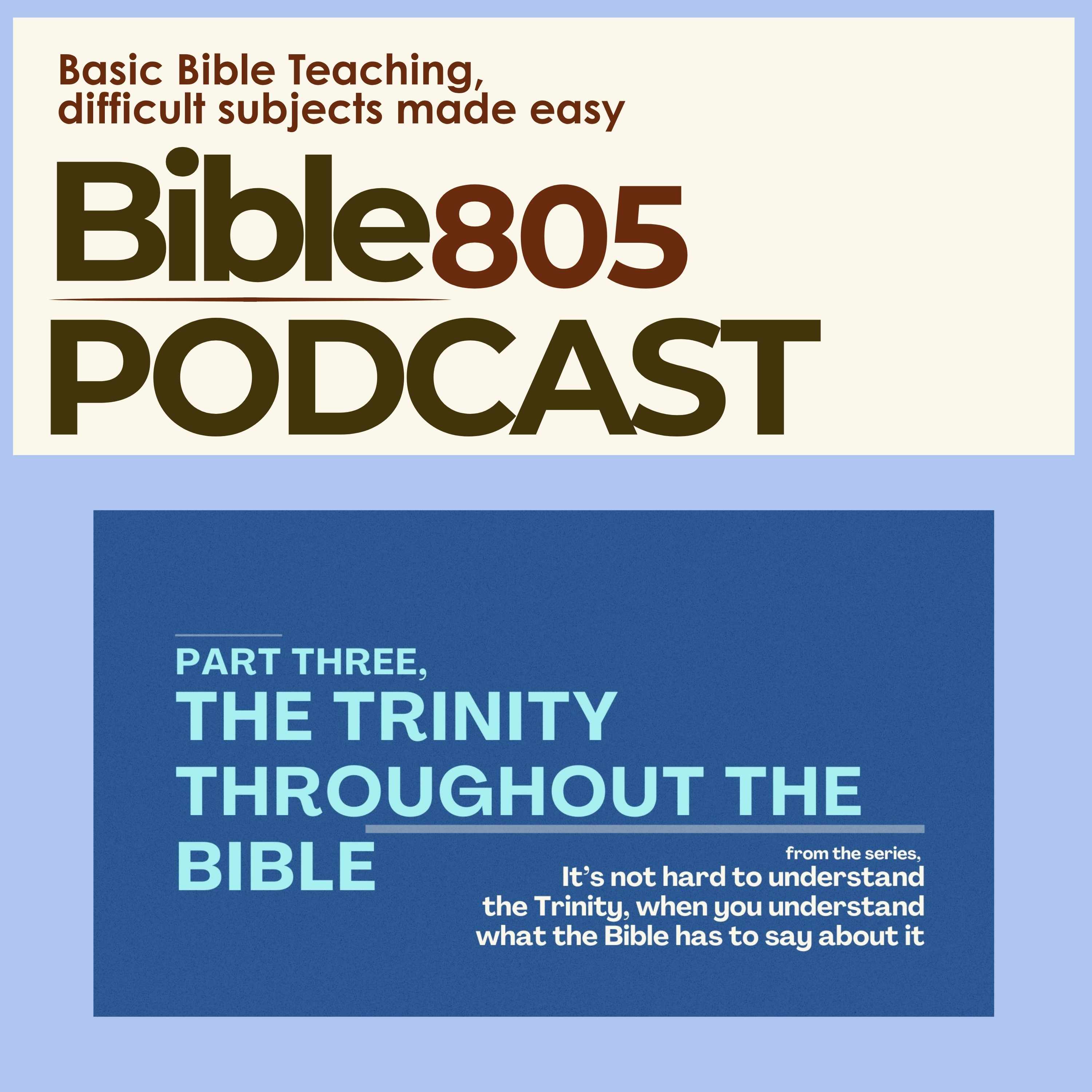 Understanding the Trinity, Part Three, the Trinity throughout the Bible episode artwork