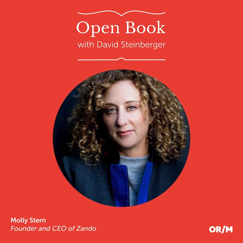 Artwork for podcast Open Book with David Steinberger