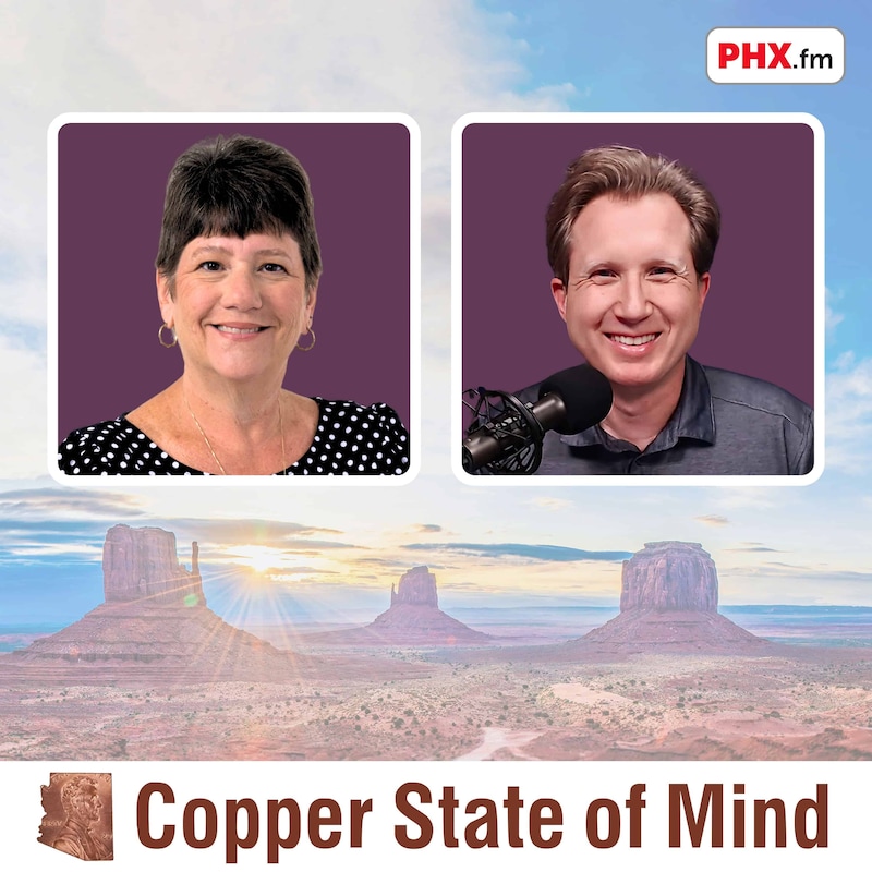 Artwork for podcast Copper State of Mind: public relations, media, and marketing in Arizona