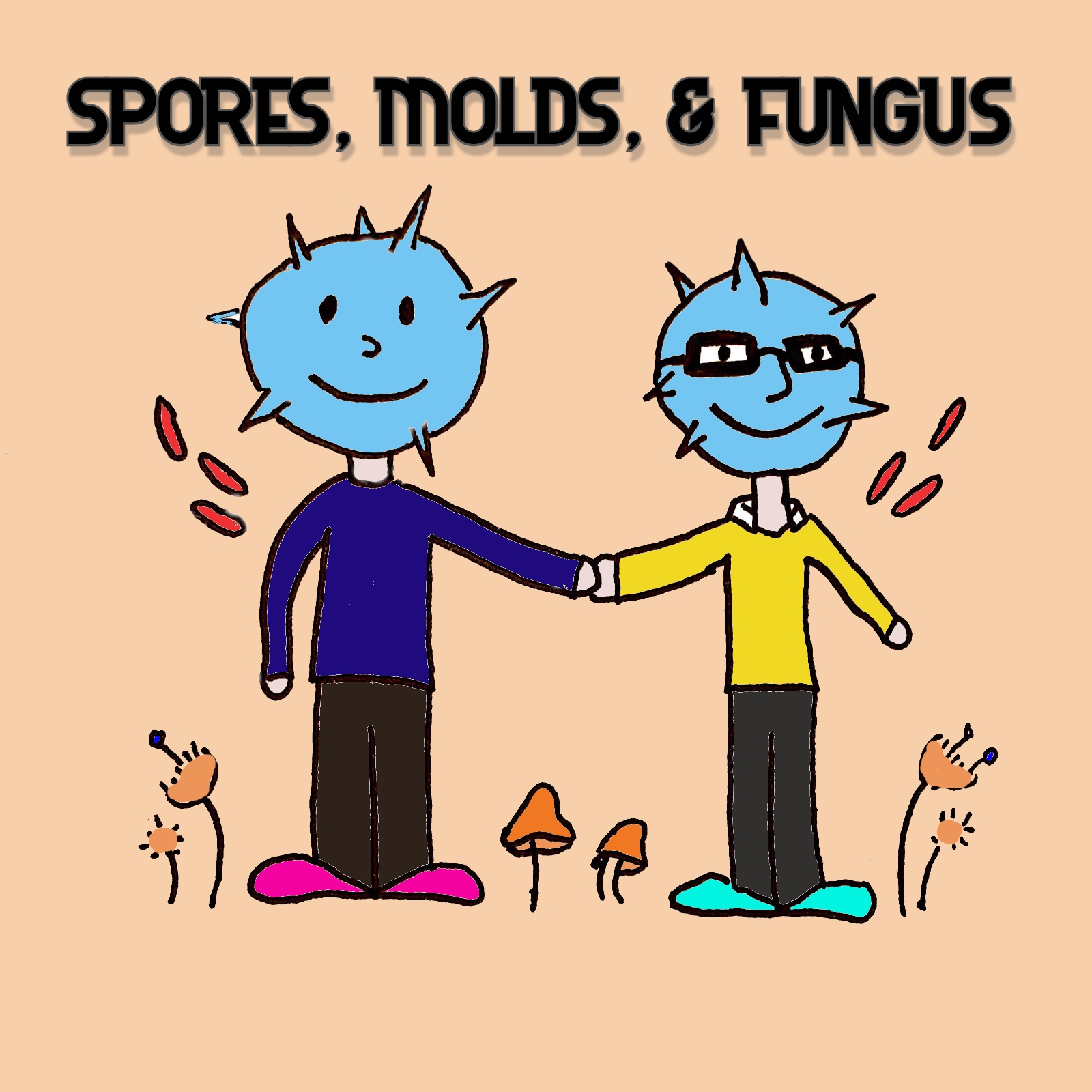 Artwork for Spores, Molds, & Fungus