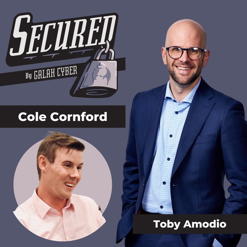 Artwork for podcast Secured by Galah Cyber with Cole Cornford