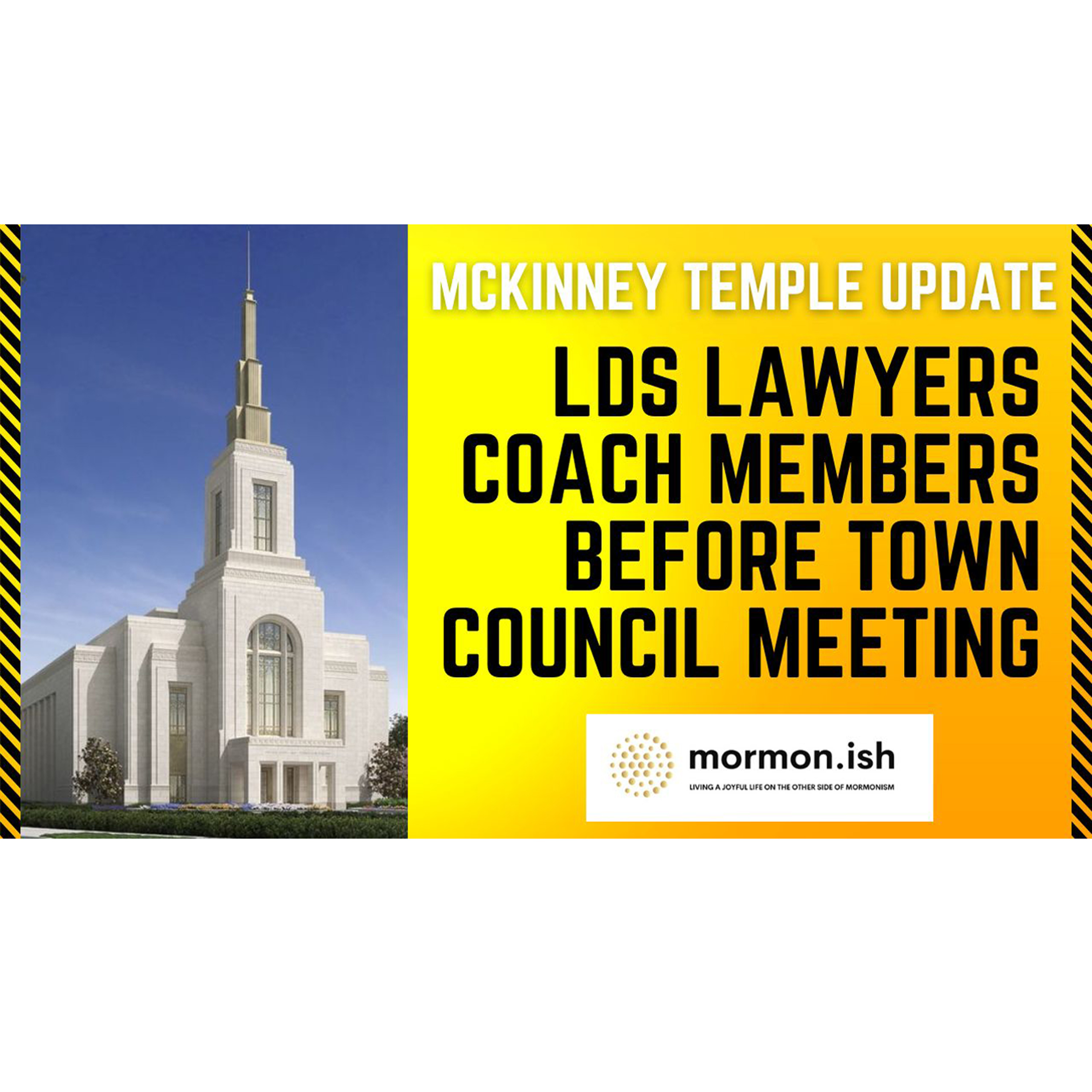 cover of episode LDS Lawyers Coach Members Before Town Council Meeting: Big McKinney Temple Update