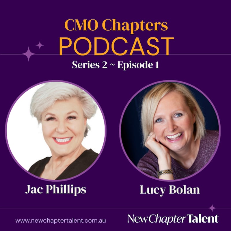 Artwork for podcast CMO Chapters Podcast with Lucy Bolan