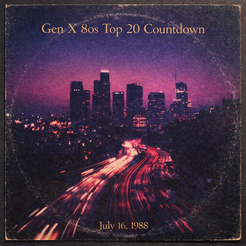 Artwork for podcast Gen X 80s Top 20 Countdown