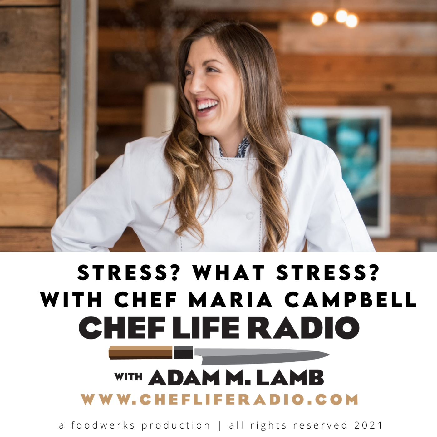 Stress? What Stress? Chef Maria Campbell Image