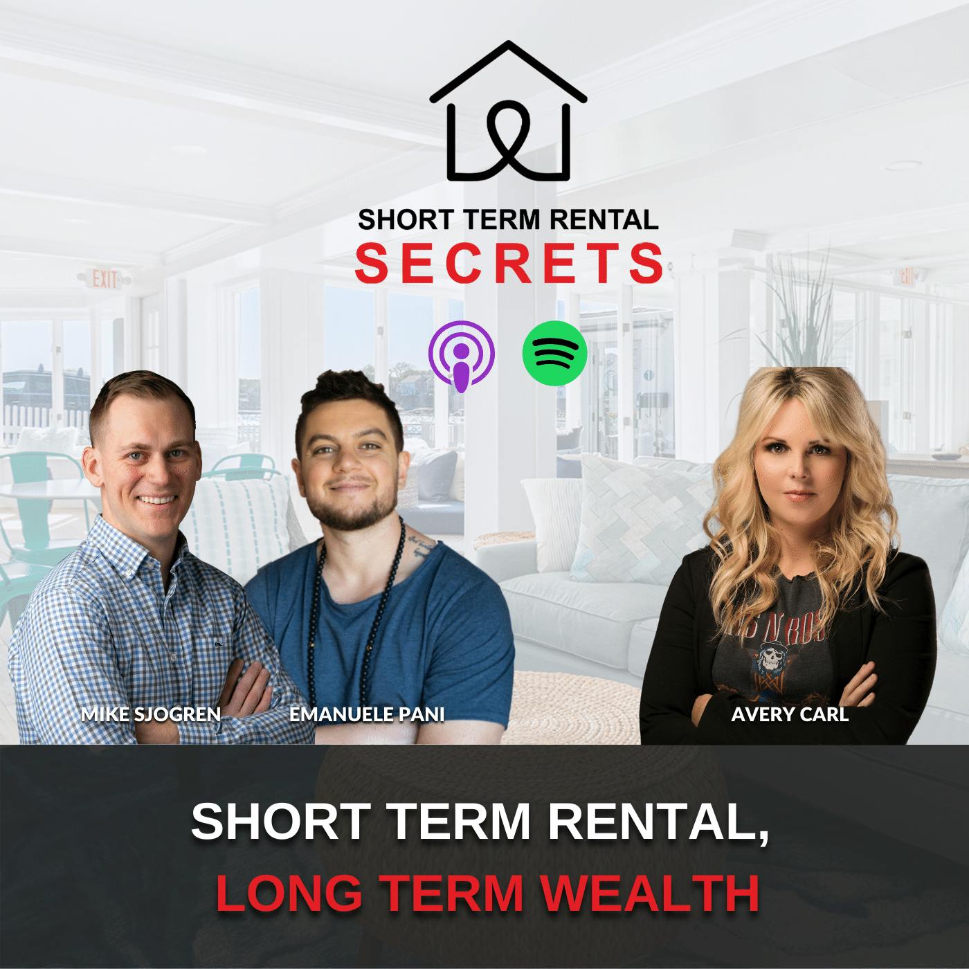 Ep 94 - Short Term Rental, Long Term Wealth with Avery Carl Episode cover