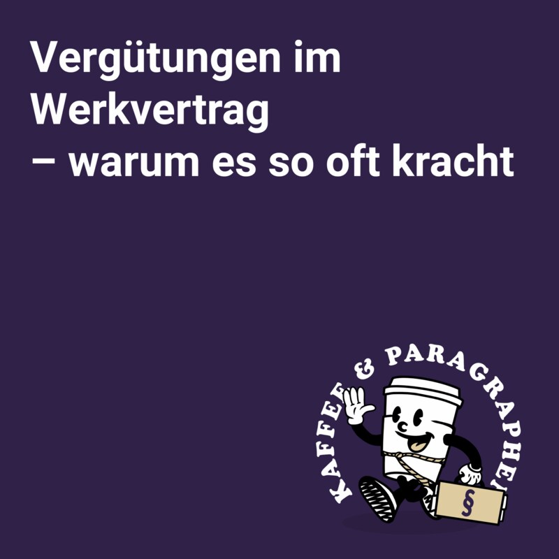 Artwork for podcast Kaffee & Paragraphen