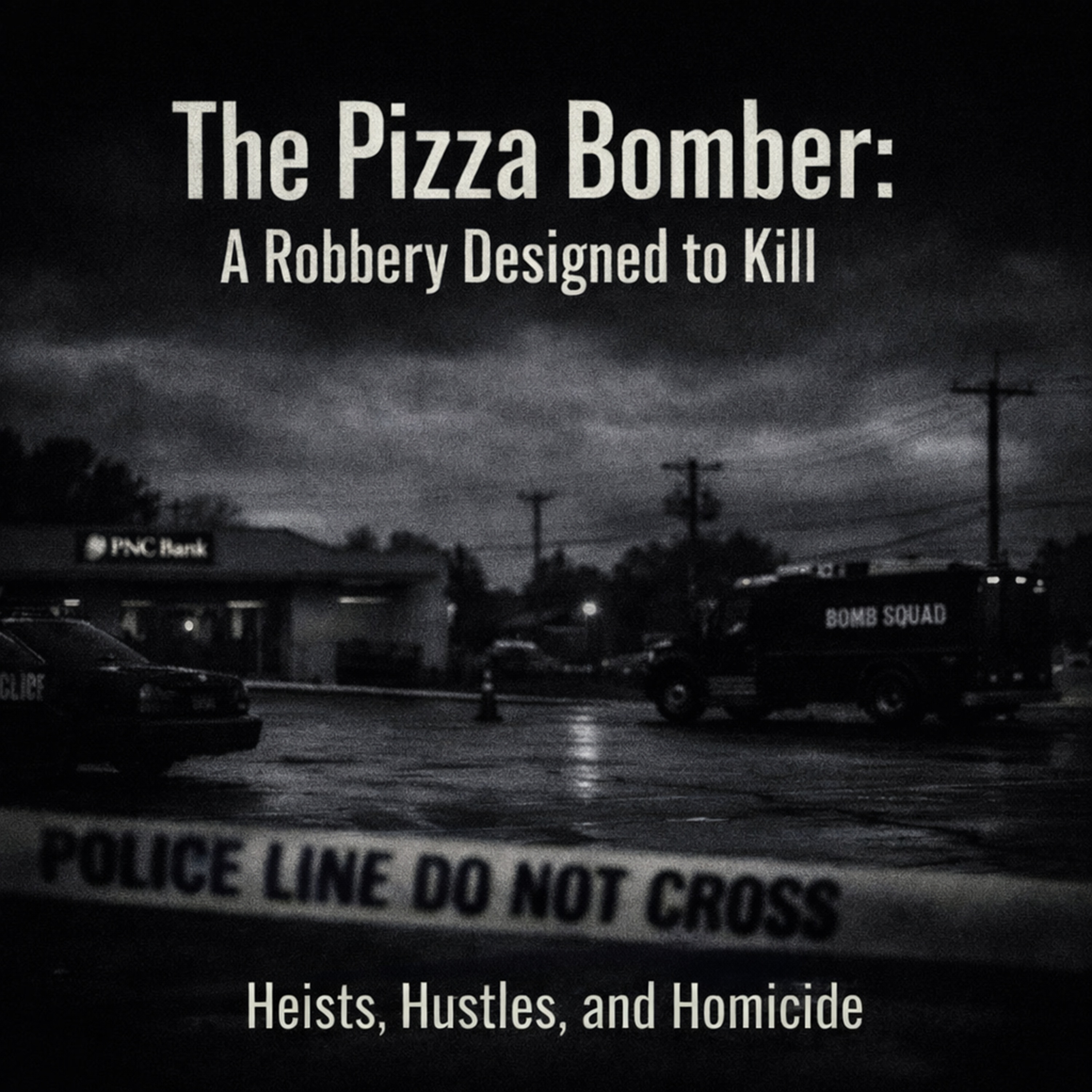 "The Pizza Bomber: A Robbery Designed to Kill" episode artwork