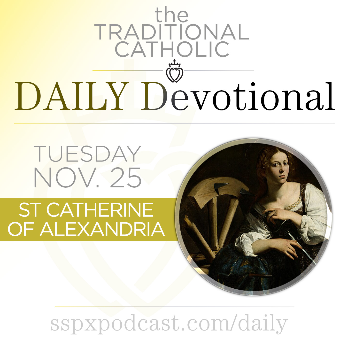 Nov 25 – S Catherine of Alexandria