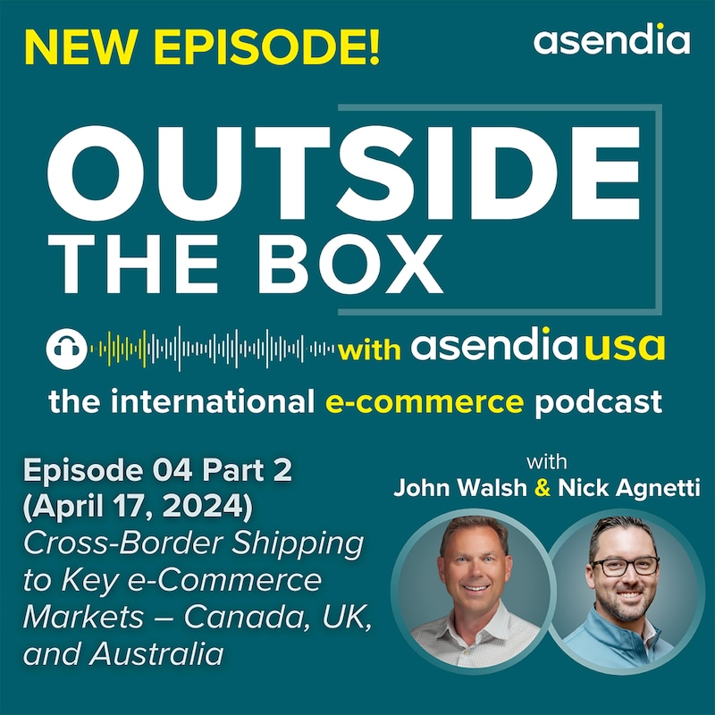 Artwork for podcast Outside the Box with Asendia USA