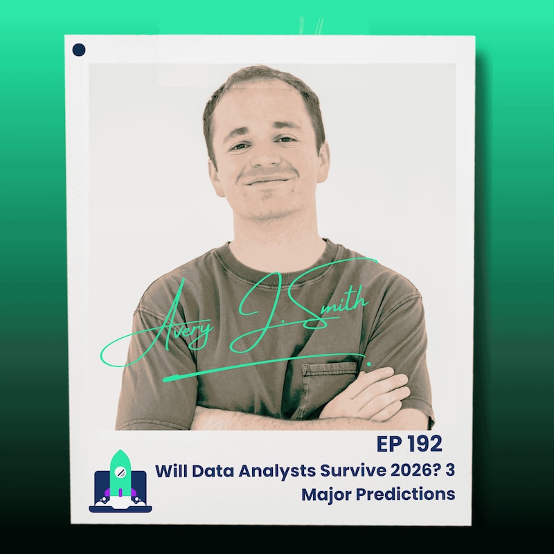 Artwork for podcast Data Career Podcast: Helping You Land a Data Analyst Job FAST