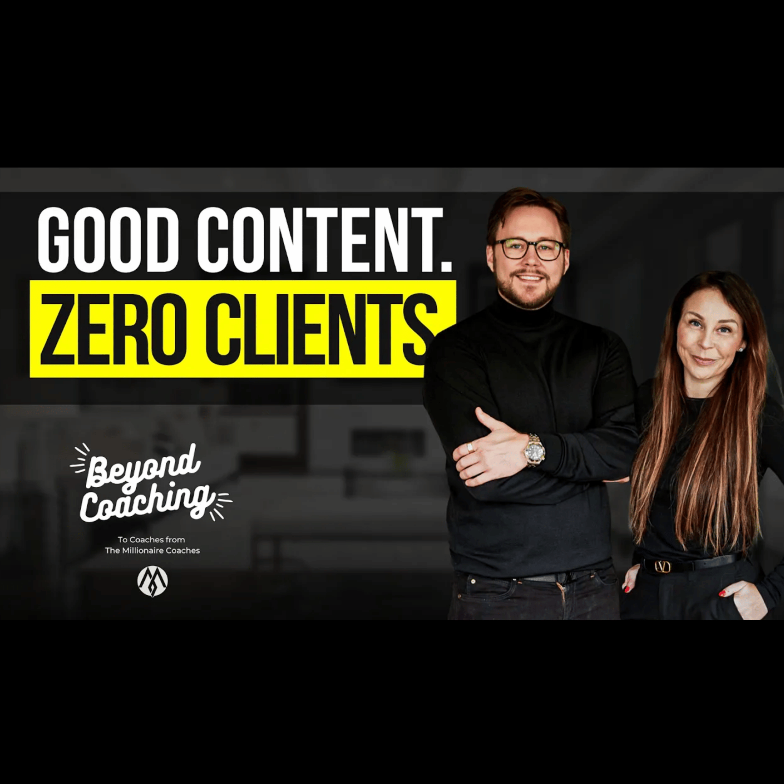 Why Your Marketing Isn't Signing Coaching Clients (And What's Actually Broken) episode artwork