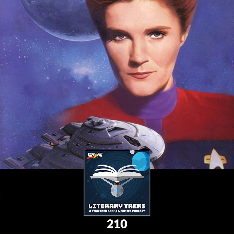 Artwork for podcast Literary Treks: A Star Trek Books and Comics Podcast