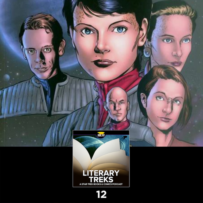 Artwork for podcast Literary Treks: A Star Trek Books and Comics Podcast