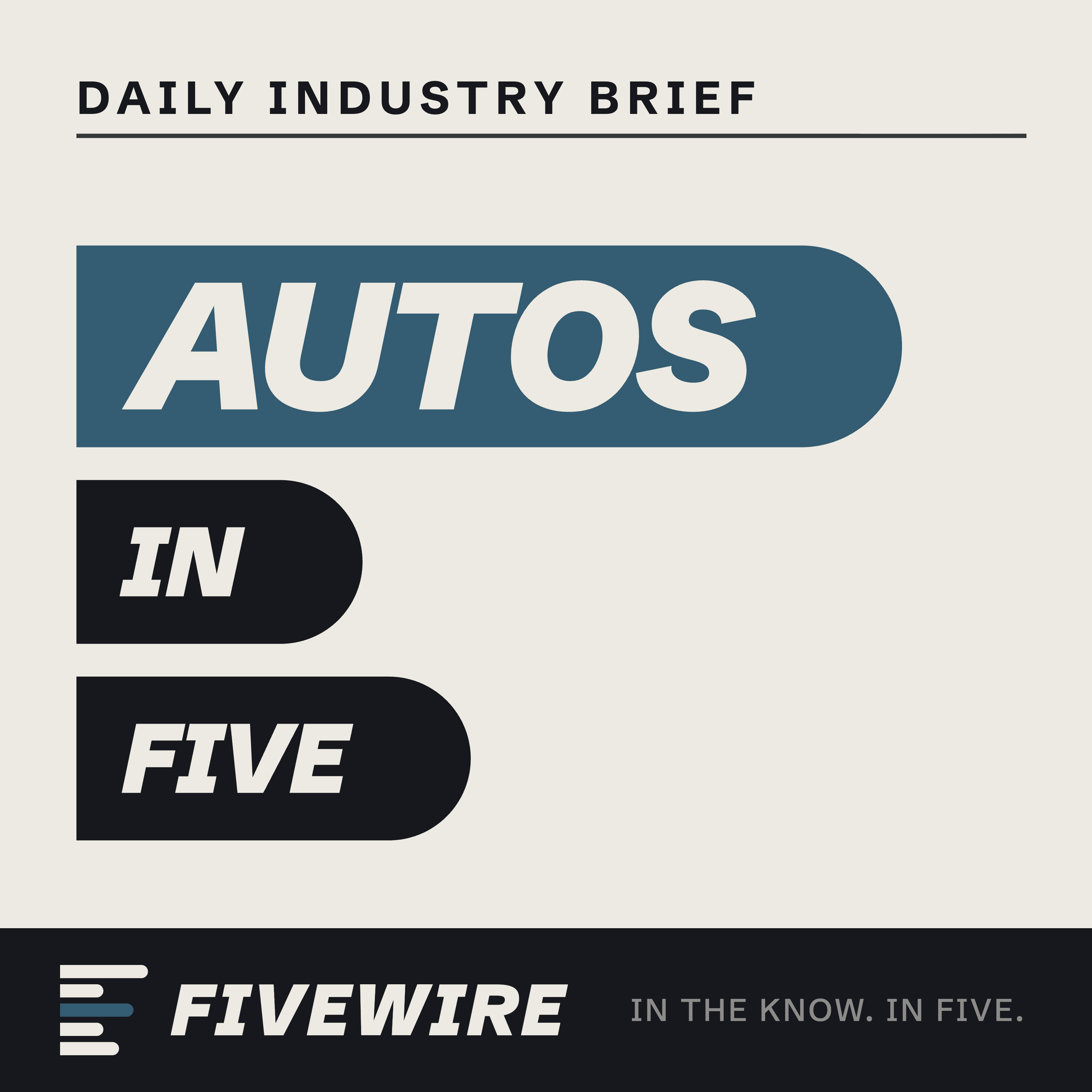 Autos in Five