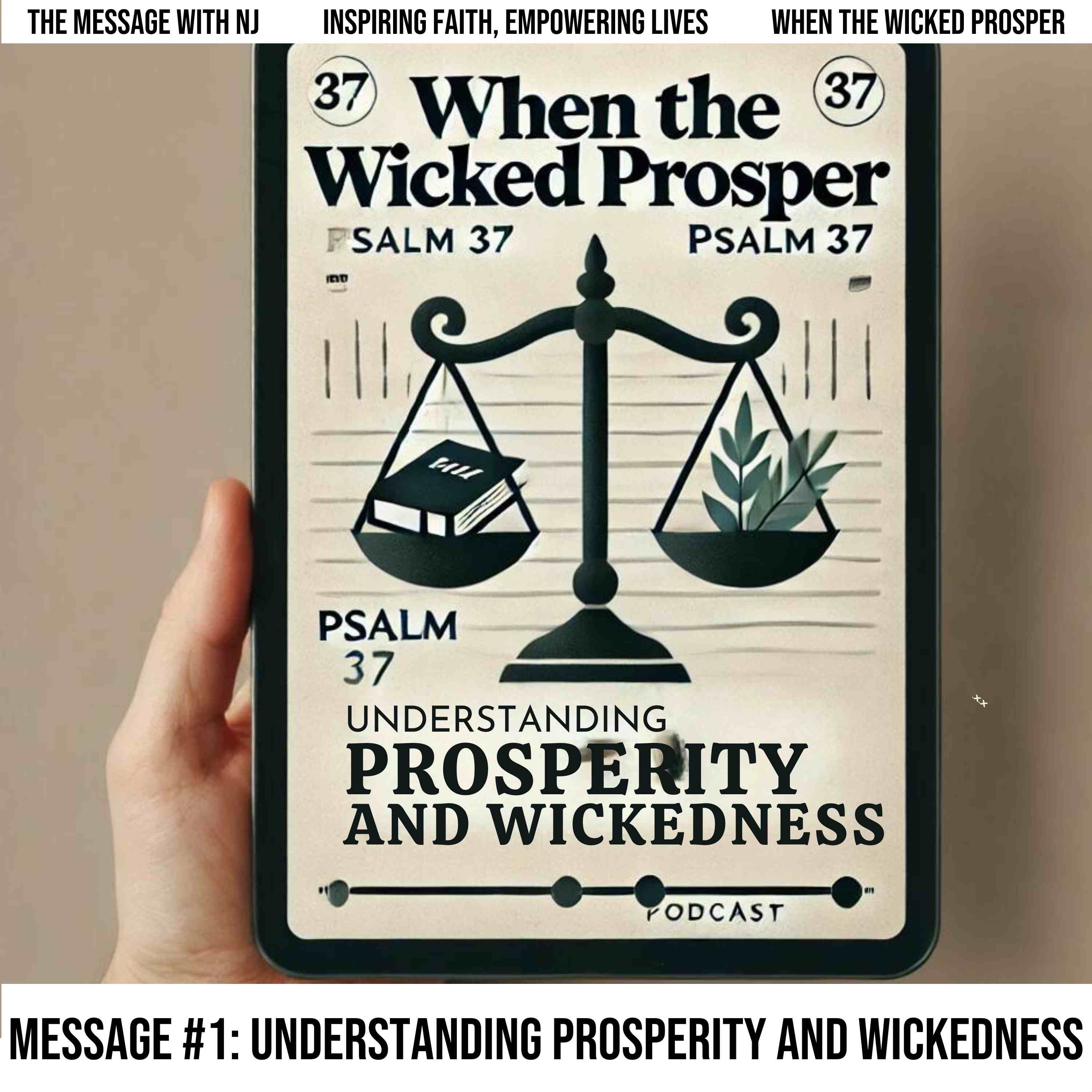 When The Wicked Prosper #1- Understanding Prosperity and Wickedness episode artwork