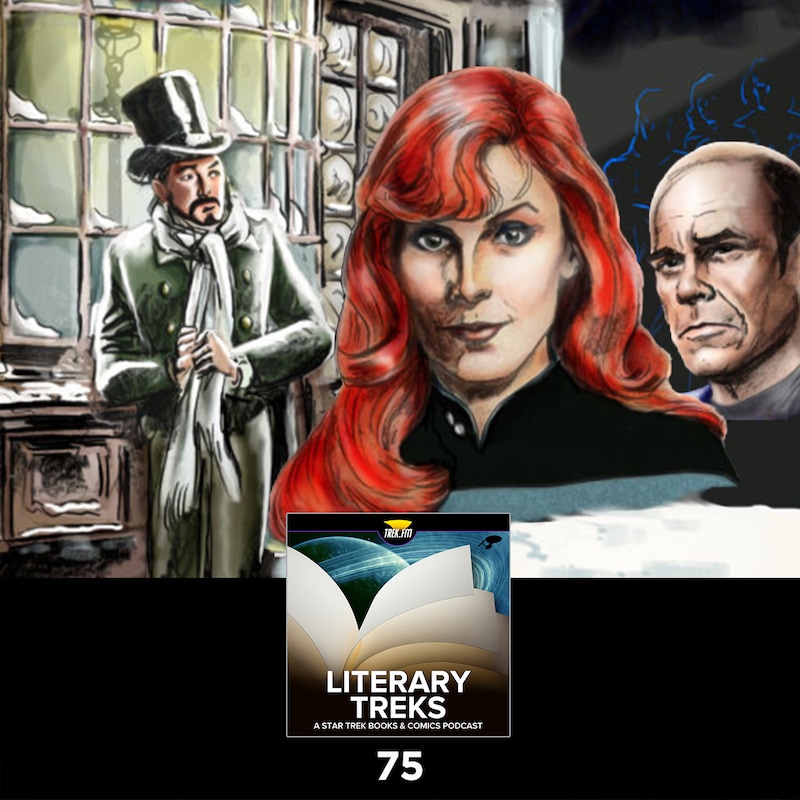 Artwork for podcast Literary Treks: A Star Trek Books and Comics Podcast