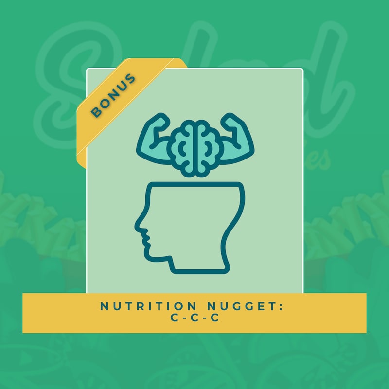 Artwork for podcast Salad With a Side of Fries  Nutrition, Wellness & Weight Loss