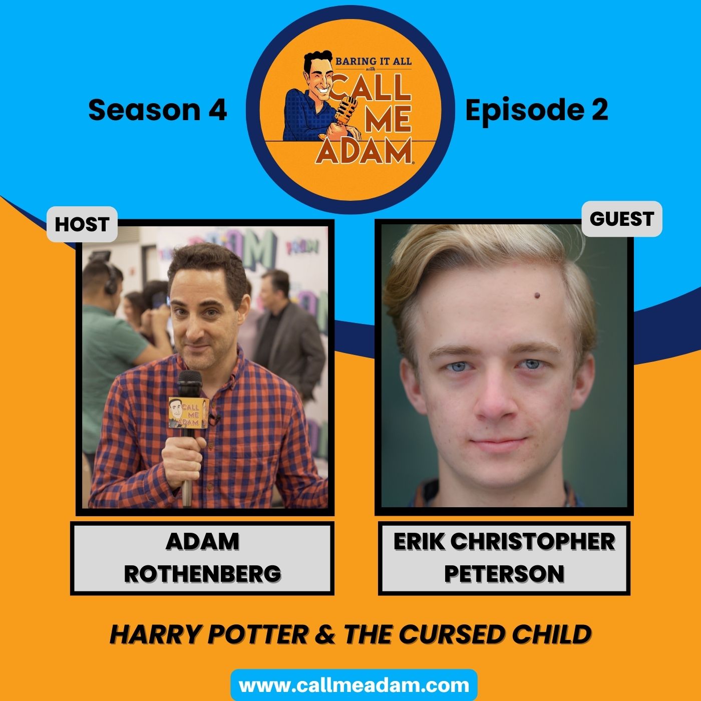 Season 4 Episode 2: Erik Christopher Peterson Interview: Harry Potter and The Cursed Child