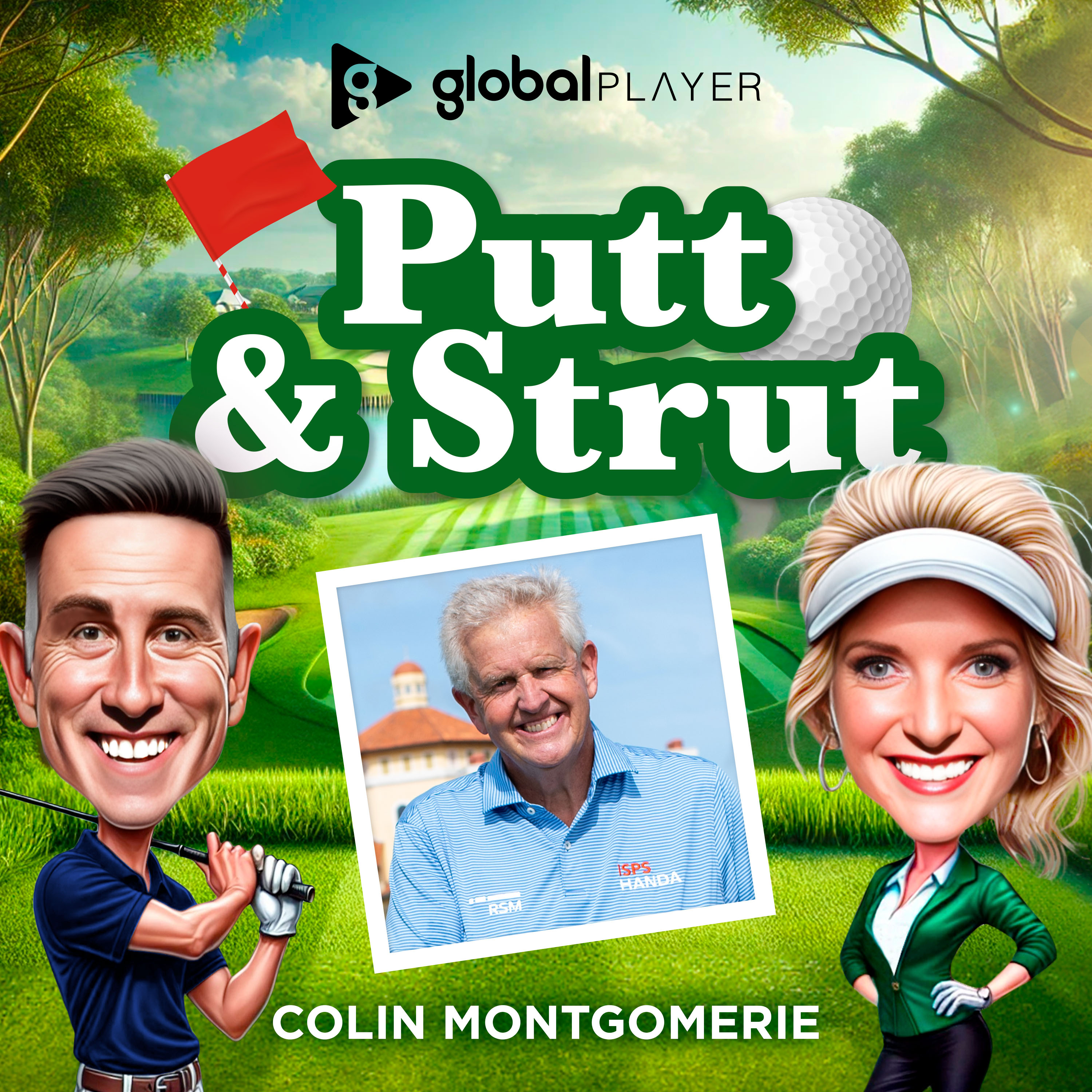 Guest Colin Montgomerie & team predictions for 2025 episode artwork