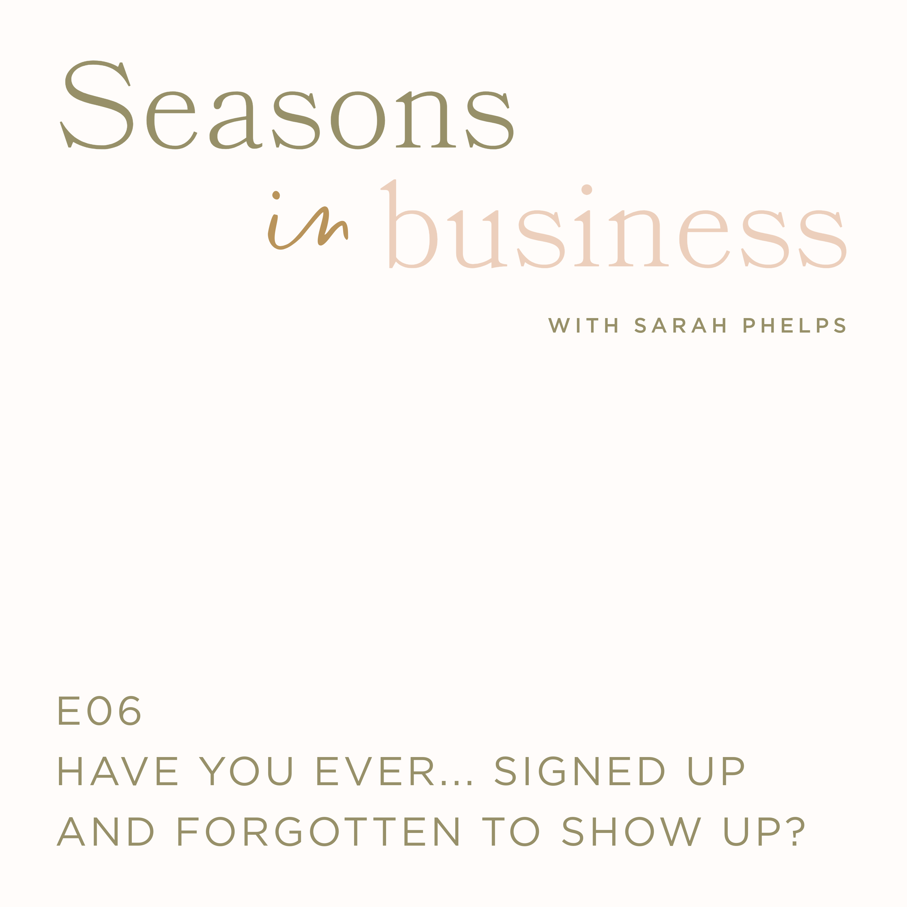 Seasons in Business