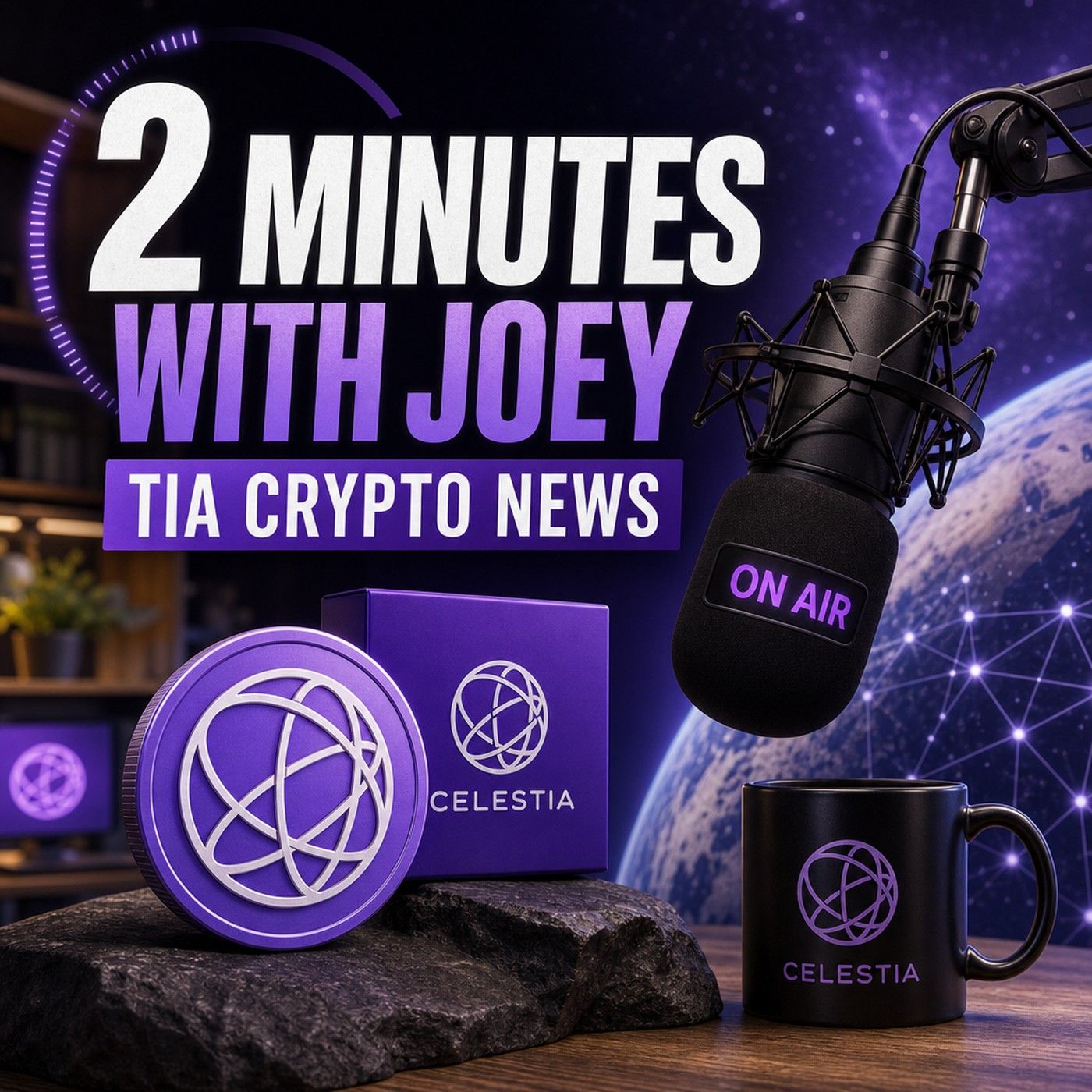 2 Minutes with Joey - TIA Crypto News podcast artwork