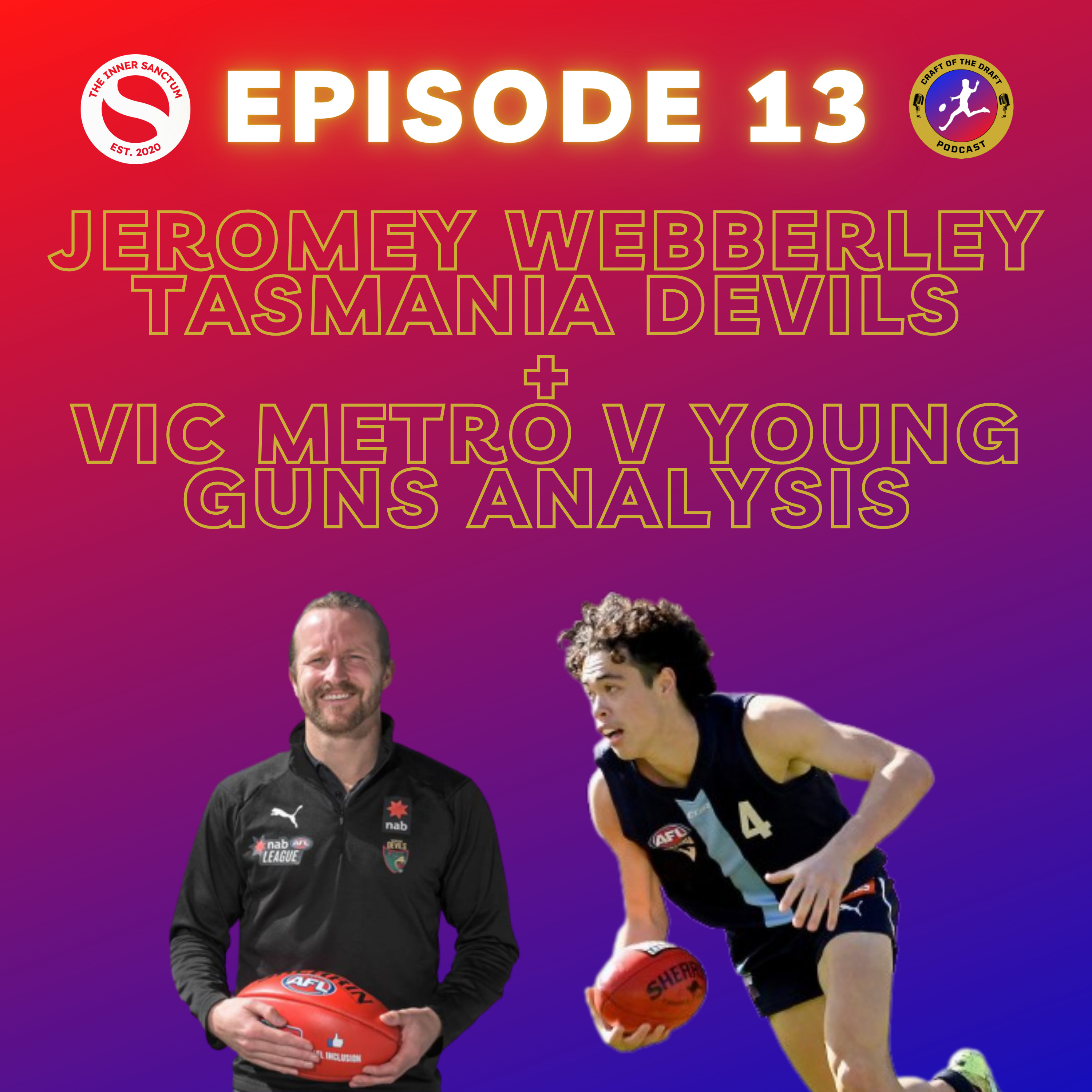 A chat with Jeromey Webberley + Vic Metro v Young Guns Review