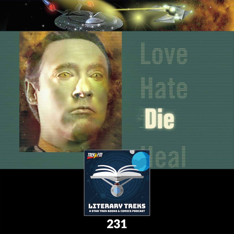 Artwork for podcast Literary Treks: A Star Trek Books and Comics Podcast