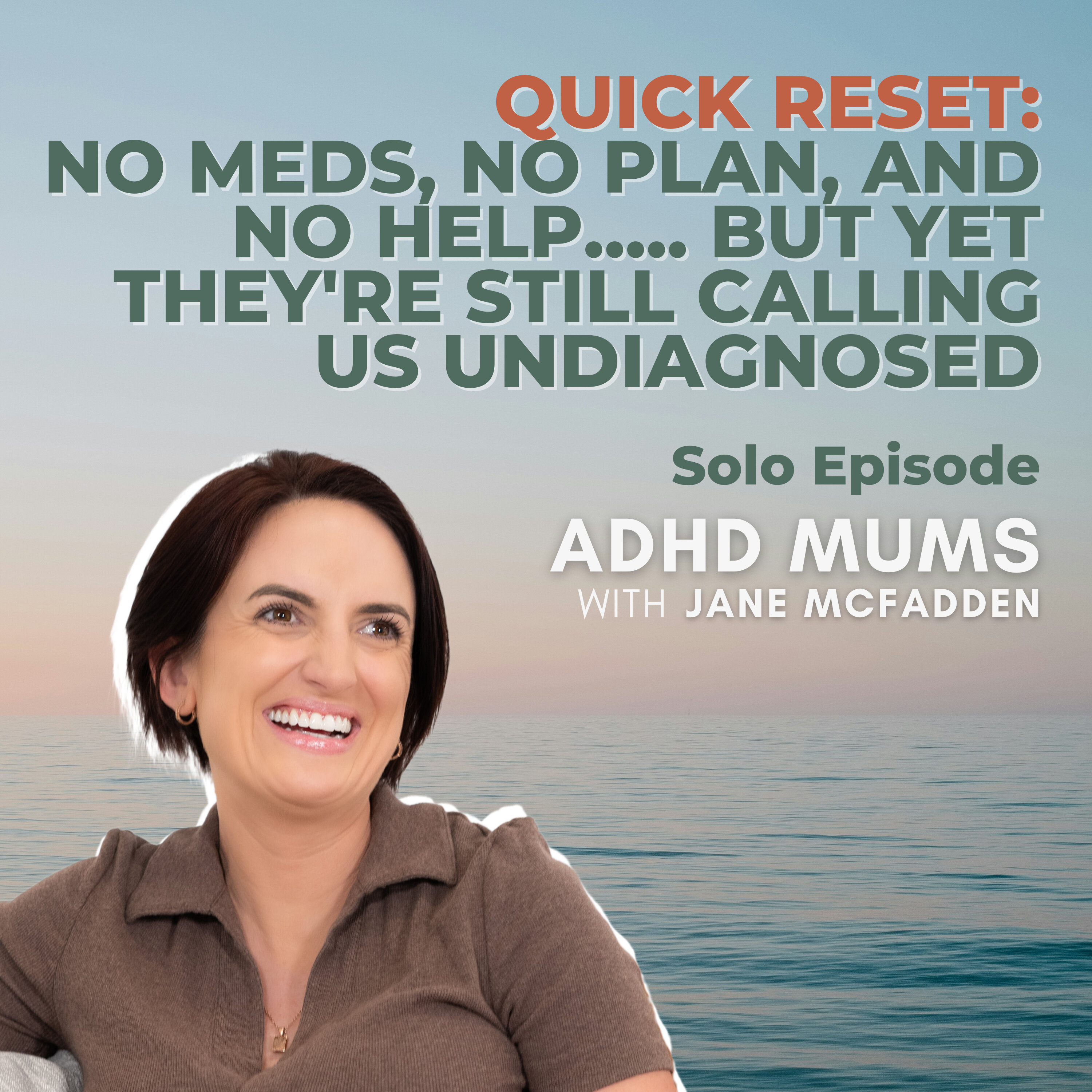 16. QUICK RESET: No meds, No plan, and no help..... but yet they're still calling us undiagnosed
