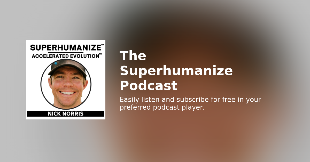 Retired Navy SEAL Nick Norris on Optimizing Sleep, Use of Ibogaine to