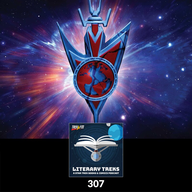 Artwork for podcast Literary Treks: A Star Trek Books and Comics Podcast