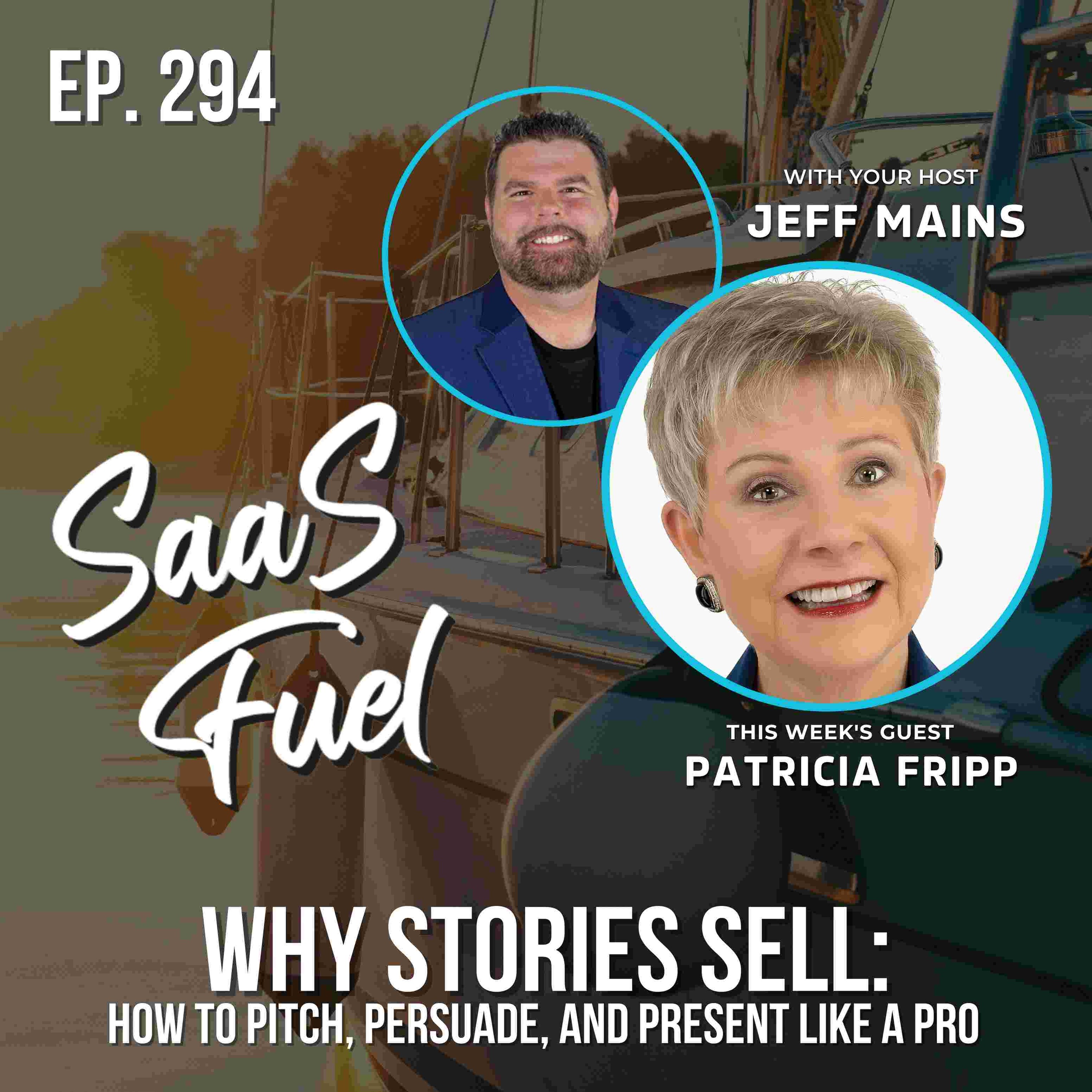 294 Patricia Fripp - Why Stories Sel: How to Pitch, Persuade, and Present Like a Pro episode artwork