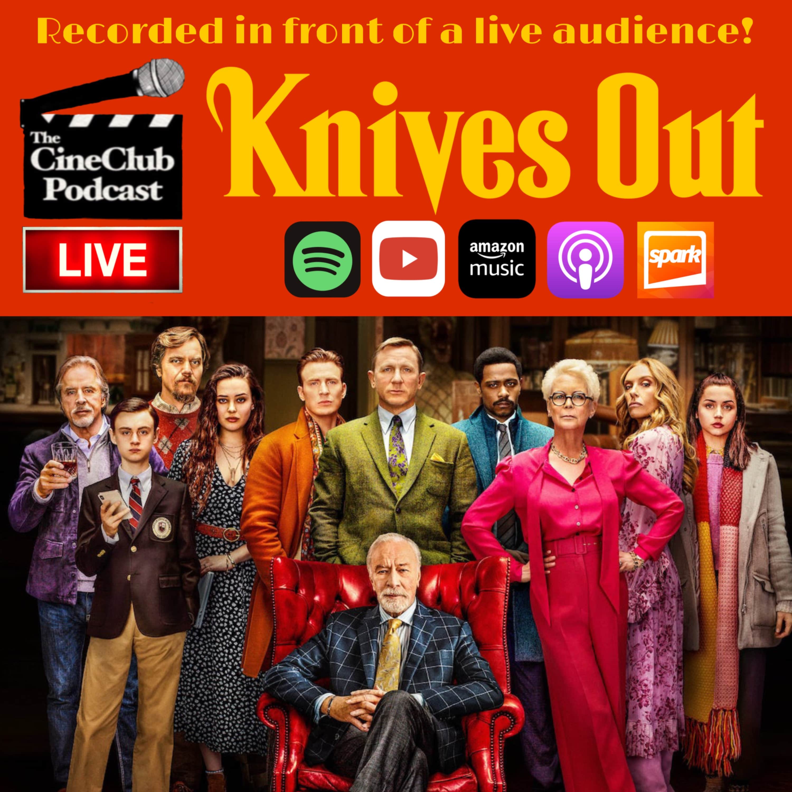 Knives Out: CineClub Goes Live episode artwork