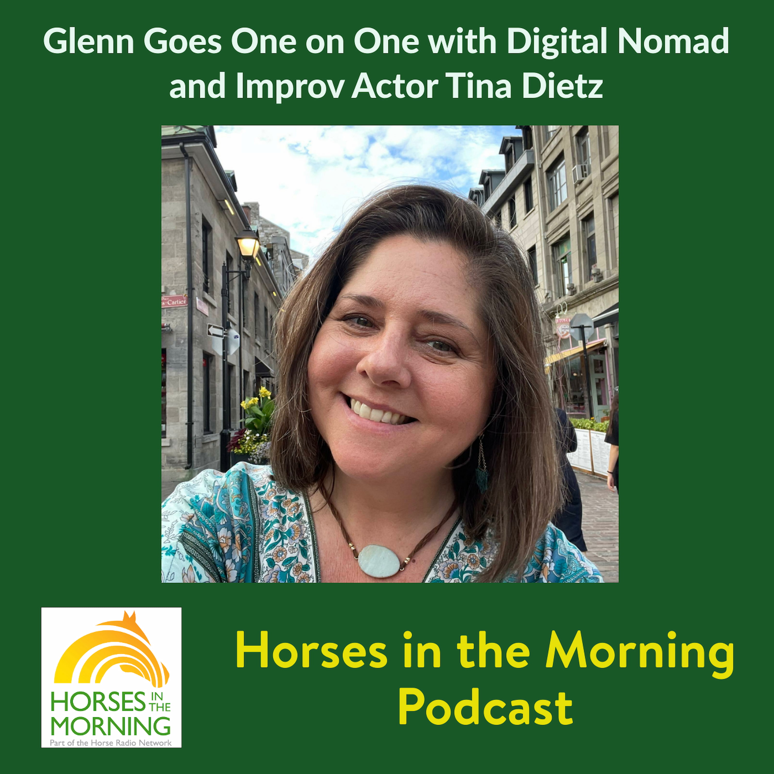 Glenn Goes One on One with Digital Nomad and Improv Actor Tina Dietz for October 10, 2025 by Kentucky Performance Products