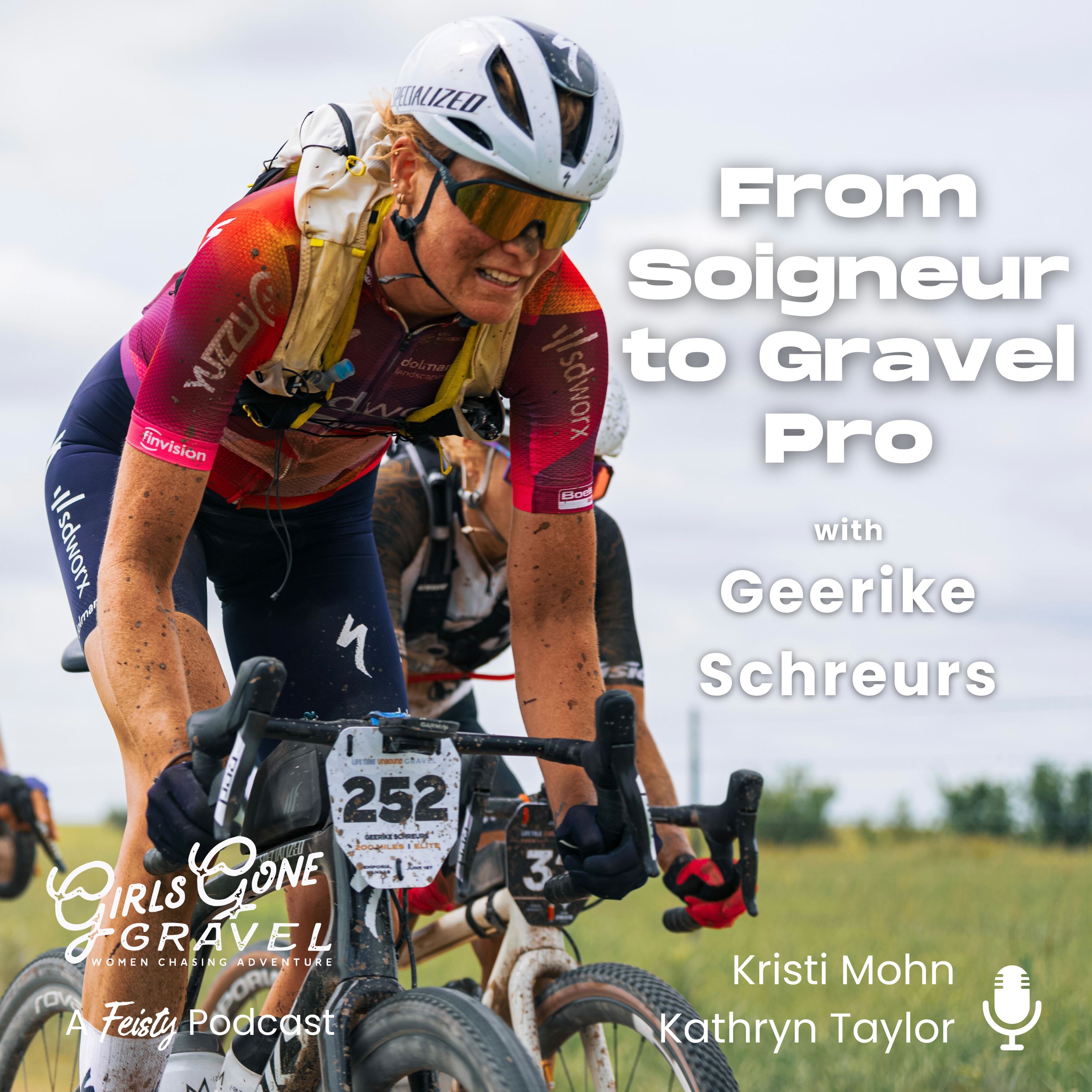 From Soigneur to Gravel Pro with Geerike Schreurs (Episode 182) episode artwork