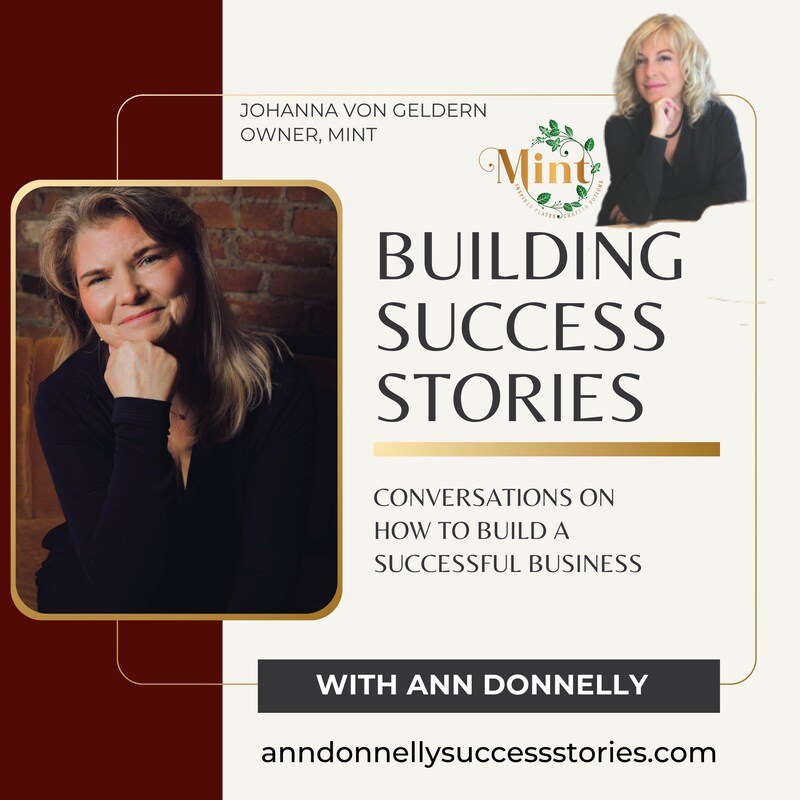 Artwork for podcast Building Success Stories with Ann Donnelly