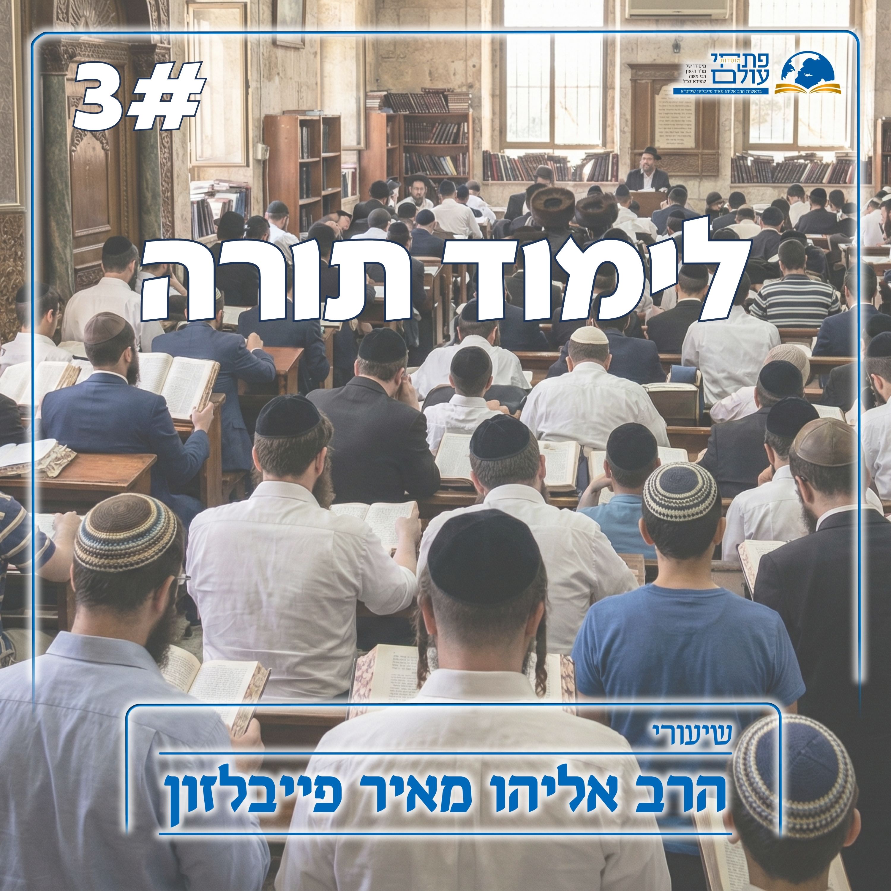 לימוד תורה | 3# - חשיבות לימוד הגמרא ולימוד בעיון episode artwork