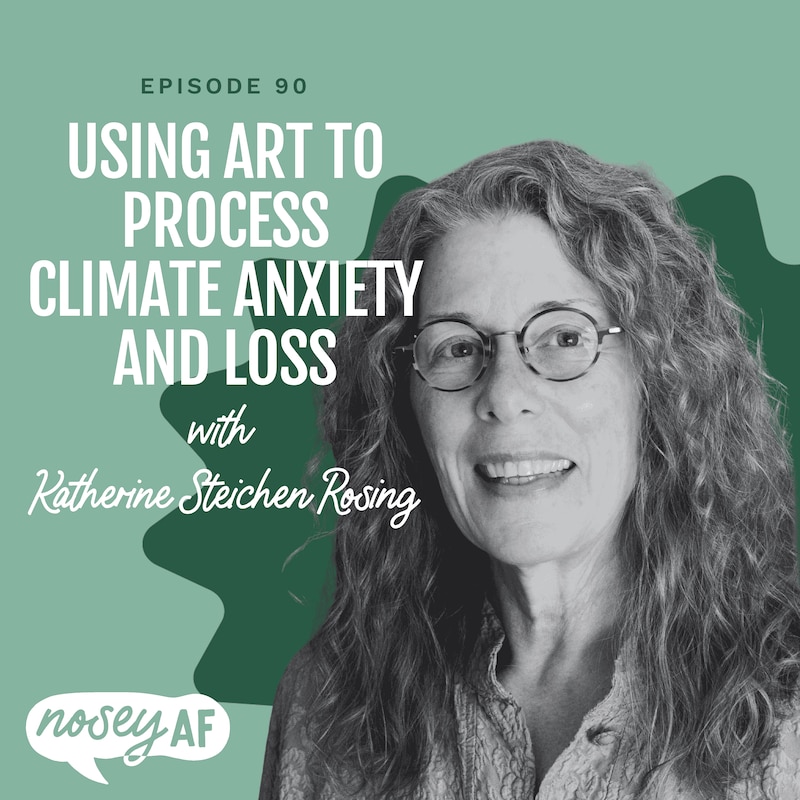 Artwork for podcast noseyAF: Conversations about Art, Activism, and Social Change