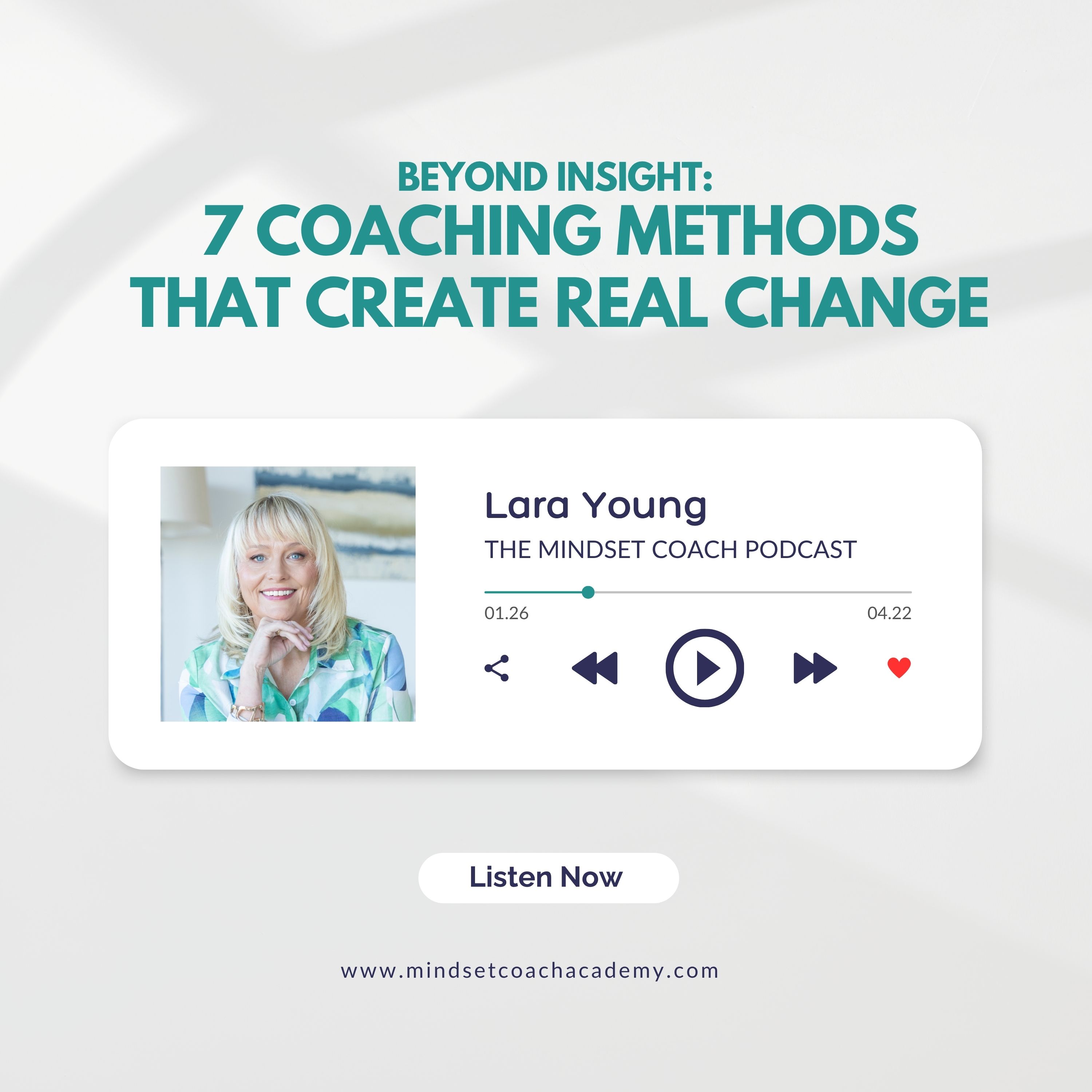 Beyond Insight: 7 Coaching Methods That Create Real Change episode artwork