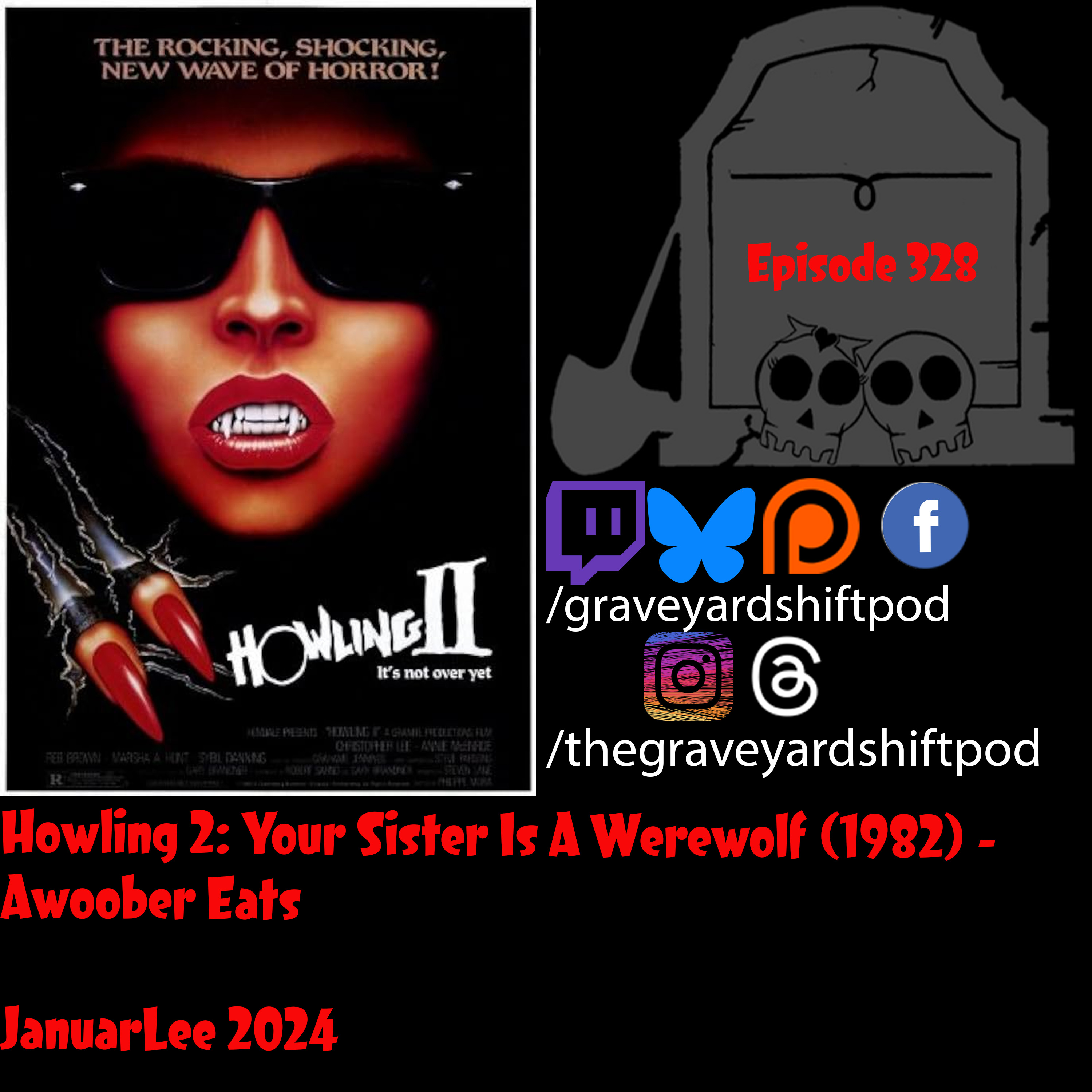 Howling 2 (1982) - Awoober Eats - JanuarLee 2024