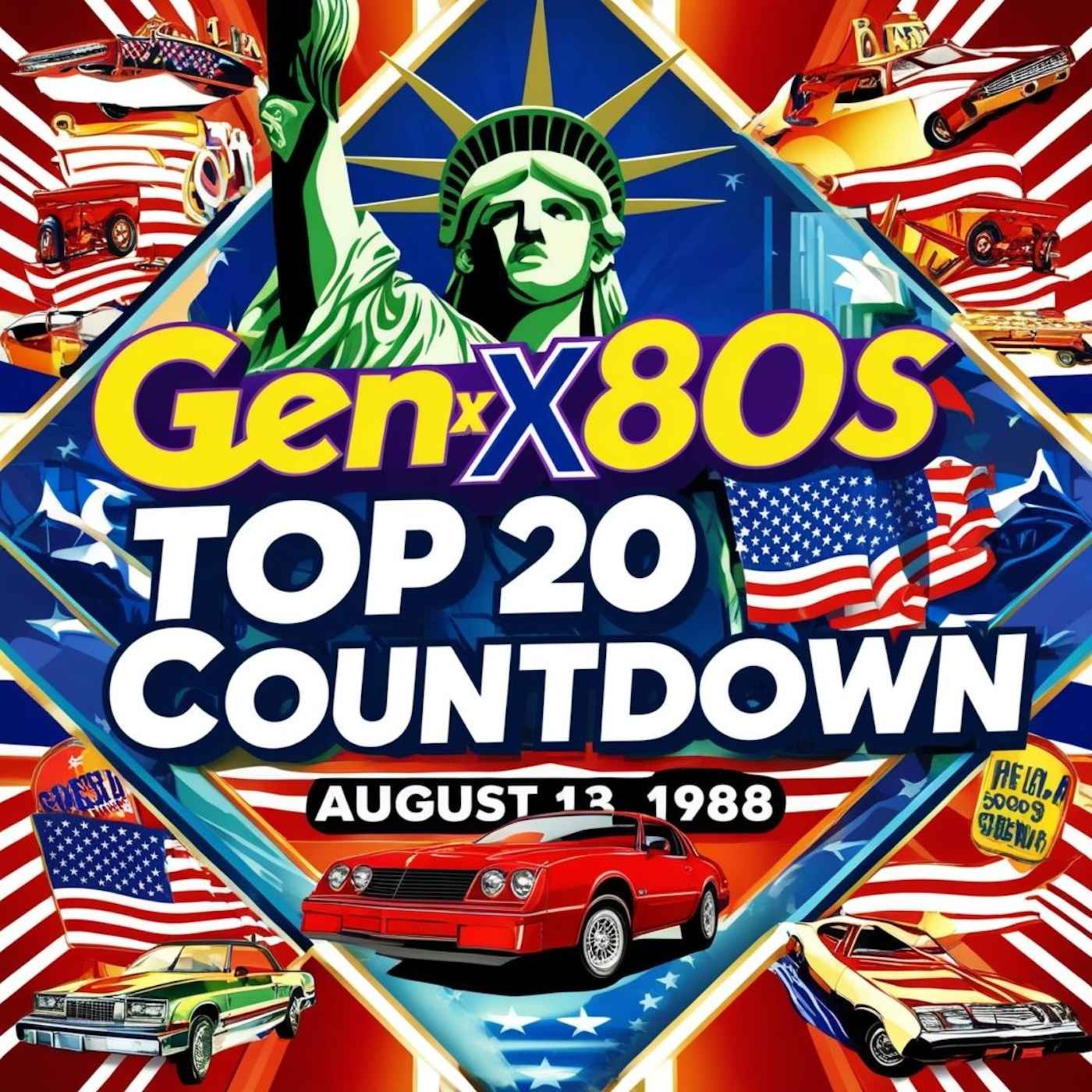 Gen X 80s Top 20 Countdown: Top 20 Hits of August 13, 1988