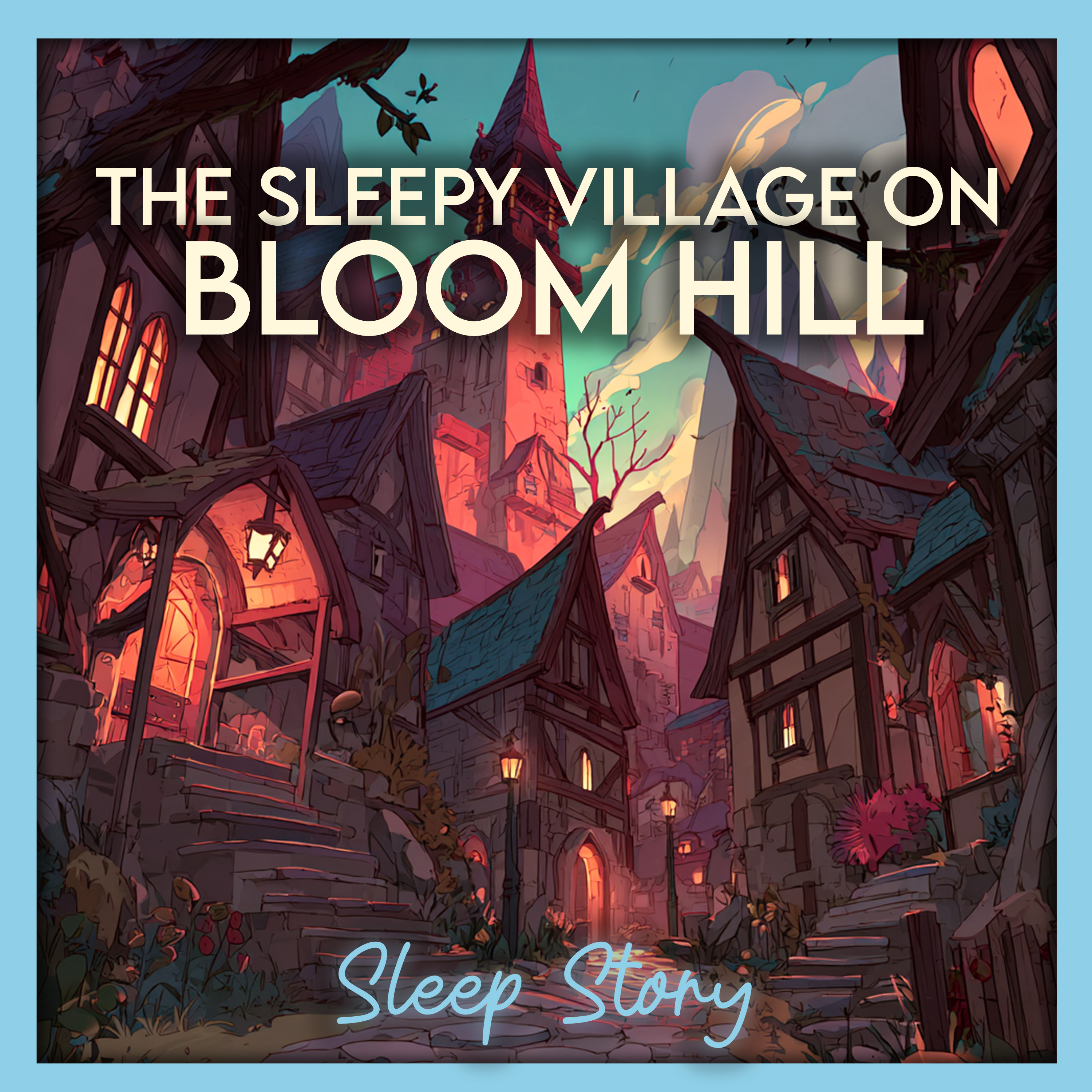 The Sleepy Village on Bloom Hill | Cozy Bedtime Story for Adults, Guided Sleep Story for Deep Sleep, ASMR Relaxation & Peaceful Sleep