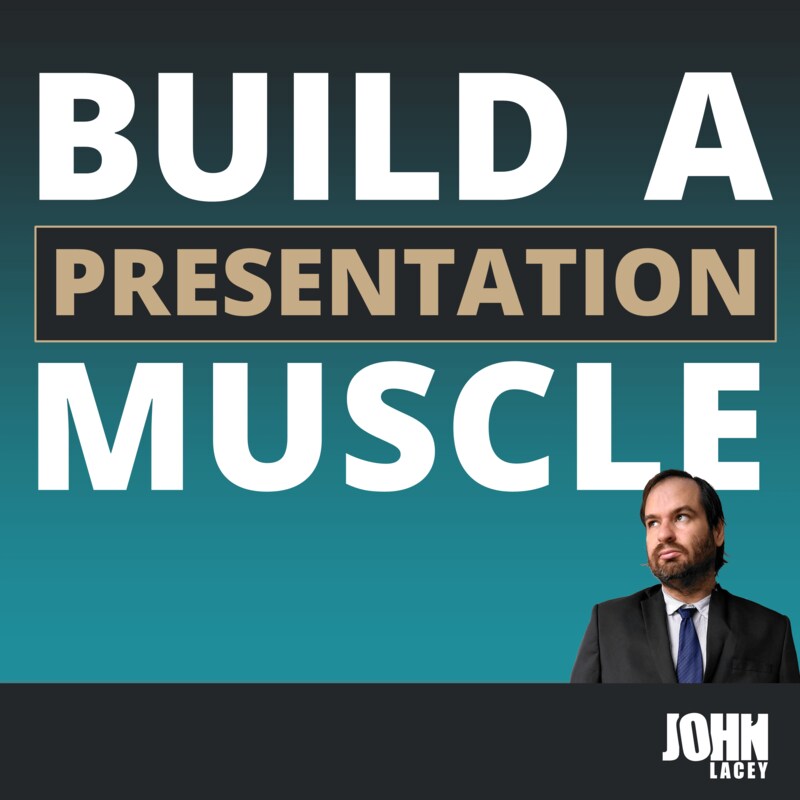 Artwork for podcast Build A Presentation Muscle : Showcase Your Expertise Through Content Creation