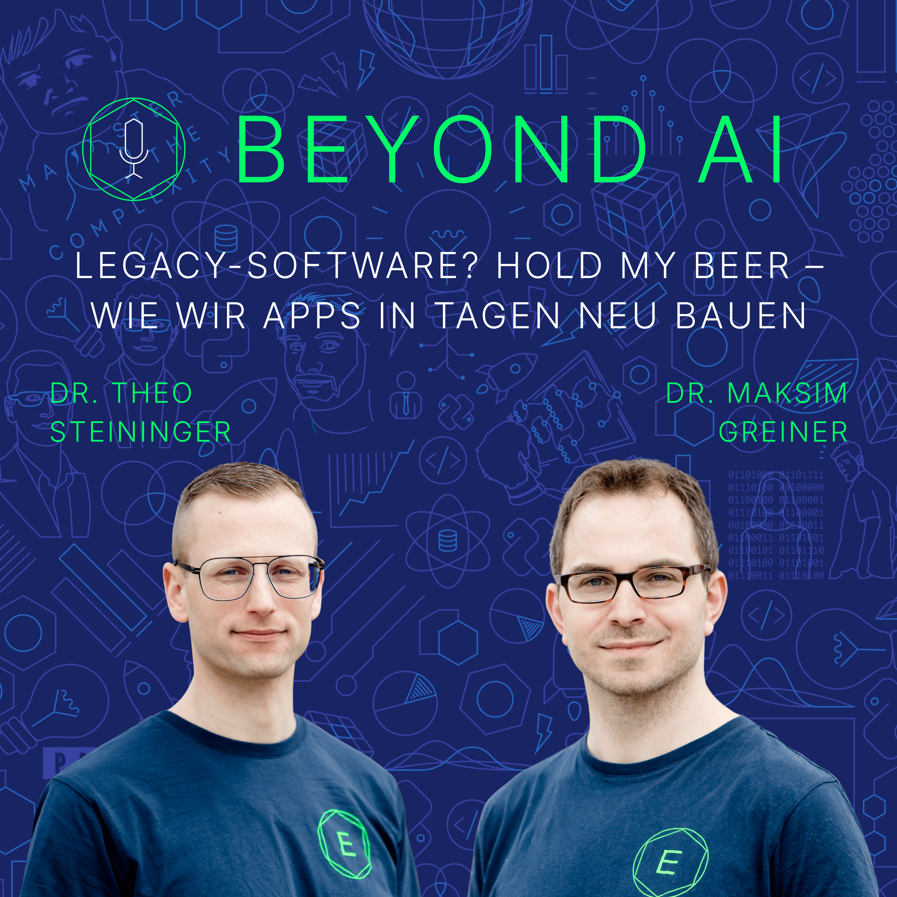 Legacy-Software? Hold my beer –  Wie wir Apps in Tagen neu bauen episode artwork