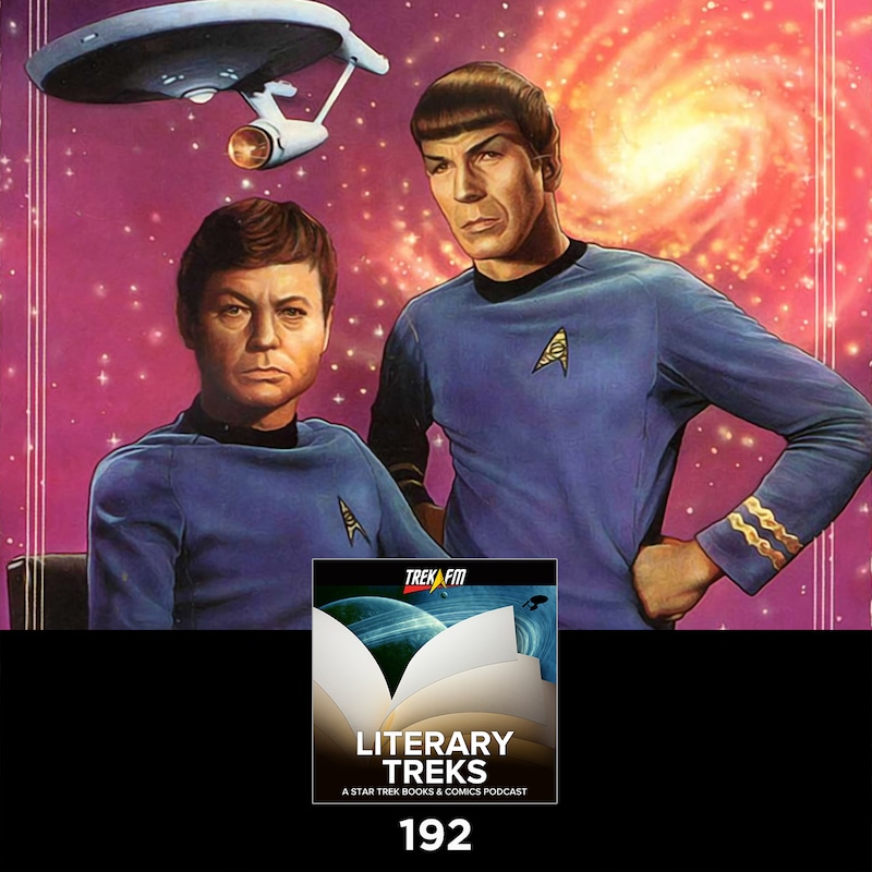 Artwork for podcast Literary Treks: A Star Trek Books and Comics Podcast